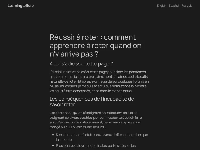 Burping Retraining Therapy preview