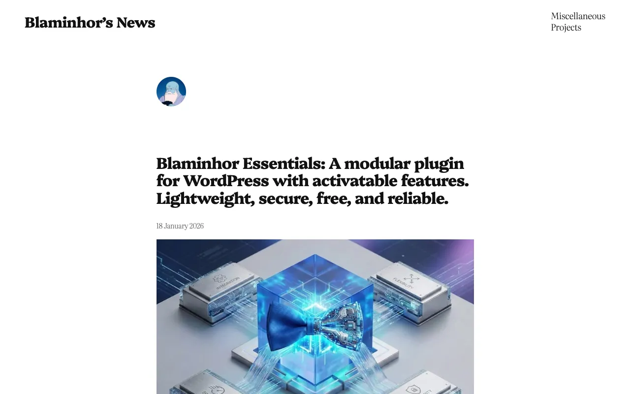 Blaminhor's News preview
